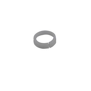 Klemring wit/glad
