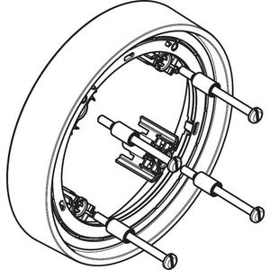 Adapter voor verlengstuk rond 22mm