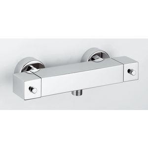 Douchethermostaat LEVEL hoh 15cm m. s-koppeling chroom