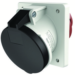 Inbouwwandcontactdoos 63A 5-polig  5H 690V IP44 +P