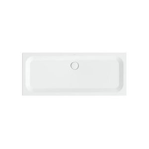 Douchebak geglazuurd staal BetteUltra 1700×700×35mm wit AS antislip Sense afvoer Ø90mm