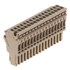 Plug (terminal) d.beige 2.5mm2 24 A, 1815340000 VVE=10