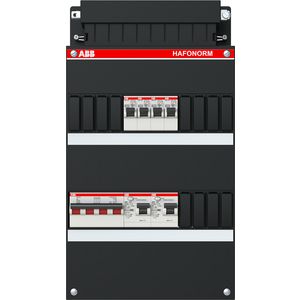 Groepenkast 4x achter 2x 30mA + HS 3-fasen