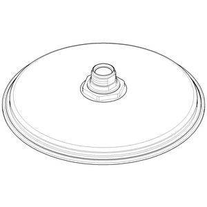 Regendouche rond 197x50x197mm Chr 04120103620-00