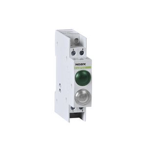 Signaallamp 110V AC/DC 1 groen LED and 1 wit LED