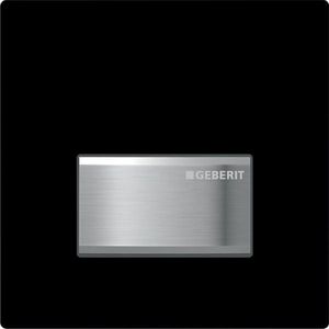 Onderdeel plaat pneumatisch type 50 SQUARE Gitzwart RAL9005