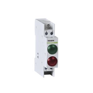 Signaallamp 110V AC/DC 1 groen LED and 1 rood LED