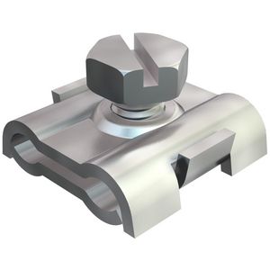 Staaldraadklem 3-6mm staal galvanisch verzinkt VVE=100