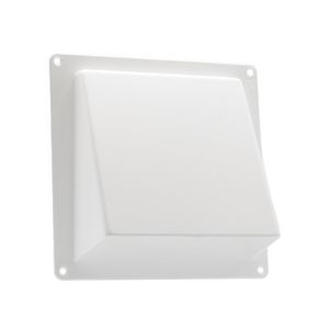 Gevelklep Ø150mm wit