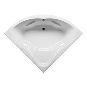 Hoekbad Neo 140x140cm hoogglans wit excl. badpoten