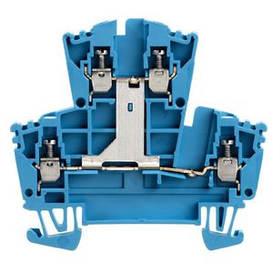 Klemrail blauw 2.5mm² 400V 4 1022380000 VVE=100