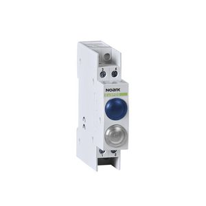 Signaallamp 110V AC/DC 1 blauw LED and 1 wit LED