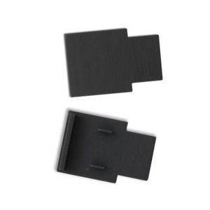 T48/20 zwart TS2 externe eindkap SC2 TE09 2 st