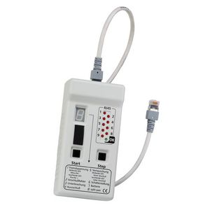 Continuiteitstester voor kabelvoeding Voeding: 9V batterij