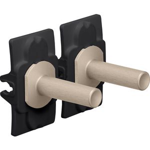 Toggle set tweevoudige schakelfuncties steel champagne coat