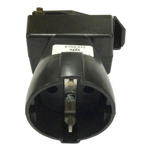 Adapter 3-circuit XTSA 67S-2 zwart