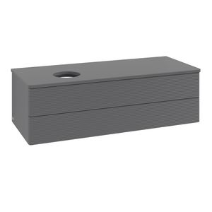 Wastafelonderkast Antao 1200x360x500mm Antr. Matt Lacquer L22110GK