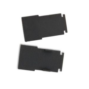 T48/20 zwart TS2 interne eindkap SC2 TE11 2 st