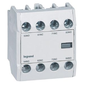 Hulpcontact 2NO + 2NG v. 22/40/65/100/150 CTX3 VVE=10
