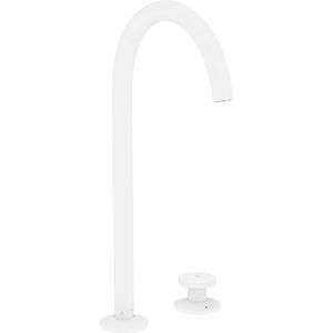 AXOR One2-gats wastafelmengkraan Select 260 met Push-Open mat wit
