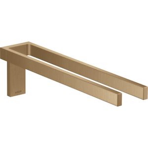 AXOR Universal Rectangular 2-lids handdoekrek Brushed Bronze