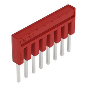 Brug 8-voudig geisoleerd rood 2000-408/000-005 VVE=25