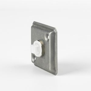 Gevelplaat RVS 1/2"bn.x1/2"bn