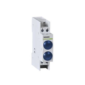 Signaallamp 110V AC/DC 1 blauw LED and 1 blauw LED