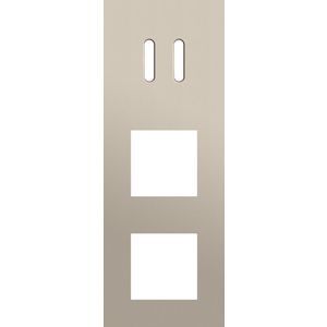 Afdekplaat 3-voud vertic. 71mm centerafst 166-56956