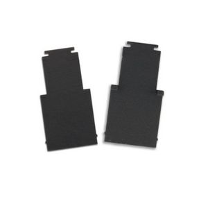 T48/20 zwart TS1/TS3/TS4 interne eindkap TE13 2 st