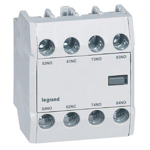 Hulpcontact 3NO + 1NG v. 22/40/65/100/150 CTX3 VVE=10