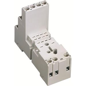 Relaisvoet voor 2 c/o cr-m relais VVE=10