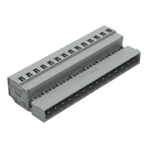 1-draads male steker 2,5mm² grijs 231-614 VVE=25