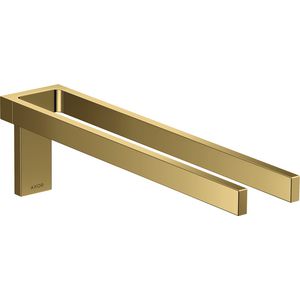 AXOR Universal Rectangular 2-lids handdoekrek Polished Gold Optic
