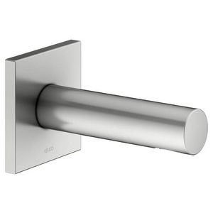 Baduitloop DN15 /vierkant rozet uitloop 130mm roestvrij st