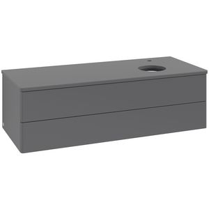 Wastafelonderkast Antao 1200x360x500mm Antr. Matt Lacquer L23050GK