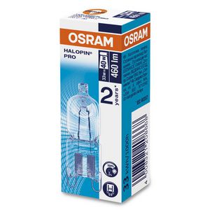 Hoogvolt halogeenlamp zonder reflector HALOPIN PRO G9 33W 230V