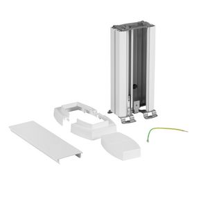 Energiezuil 1 compartiment 80mm 0,3Mn wit DA