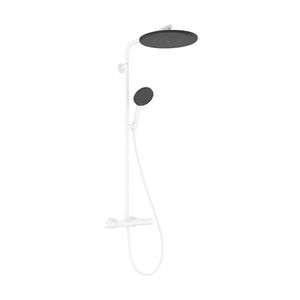 Showerpipe 300 1 straalsoort Ecostat element Raindance Alive S Puro mat wit