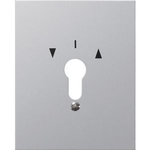 Metalen afdekking + symboolen Spatwaterd. opbouw aluminium