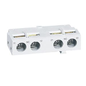 Hulpcontact 10A 2NC frontaal MPX3