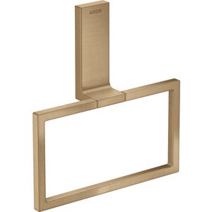 AXOR Universal Rectangular handdoekring Brushed Bronze