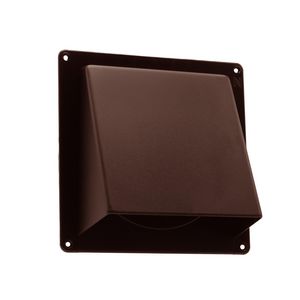 Gevelklep Ø150mm bruin