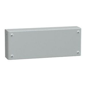 IndustriEle doos Volle deur 150x400x80mm IP66 IK10 Metaal -