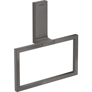 AXOR Universal Rectangular handdoekring Brushed Black Chrome