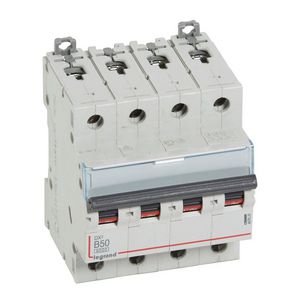 Installatieautomaat DX³ 6000A/10kA 4-polig B-karakteristiek 50