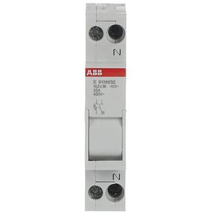 Zekeringhouder1p+n max 32A voor 103x38mm fuse