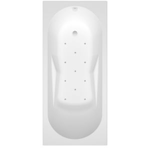 Whirlpool Lazy Rihopool 170x75cm systeem AIR rechts hoogglans wit