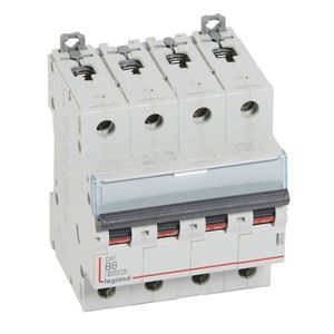 Installatieautomaat DX³ 6000A/10kA 4-polig B-karakteristiek 06