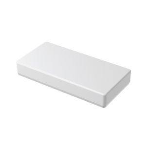 Eindstuk GGK BR/A/S 4-z 60x110/80 creme wit RAL9001
